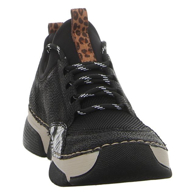 Rieker - 45913-00 - 45913-00 - schwarz kombi - Schnrschuhe