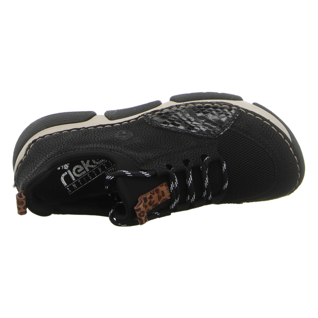 Rieker - 45913-00 - 45913-00 - schwarz kombi - Schnrschuhe