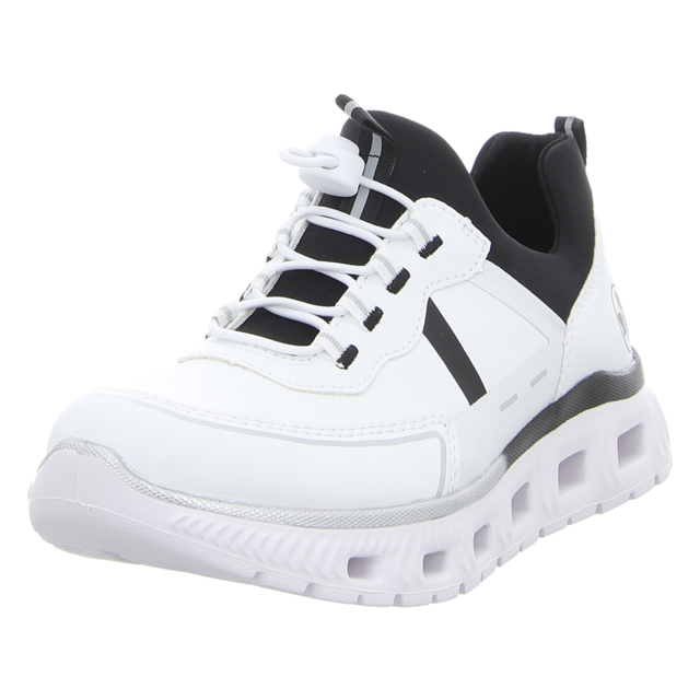 Rieker - M6062-80 - M6062-80 - weiss kombi - Sneaker