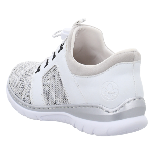 Rieker - L32G4-40 - L32G4-40 - grau kombi - Schnrschuhe