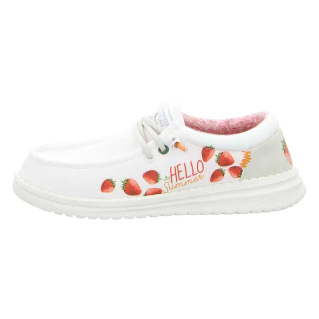 Fusion - Emma print strawberry white - Emma Print - white - Schnrschuhe