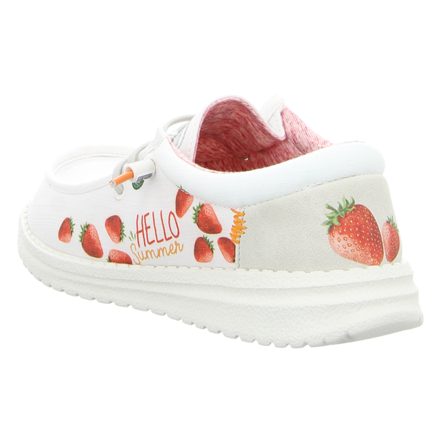 Fusion - Emma print strawberry white - Emma Print - white - Schnrschuhe