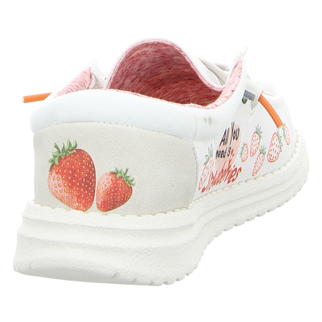 Fusion - Emma print strawberry white - Emma Print - white - Schnrschuhe
