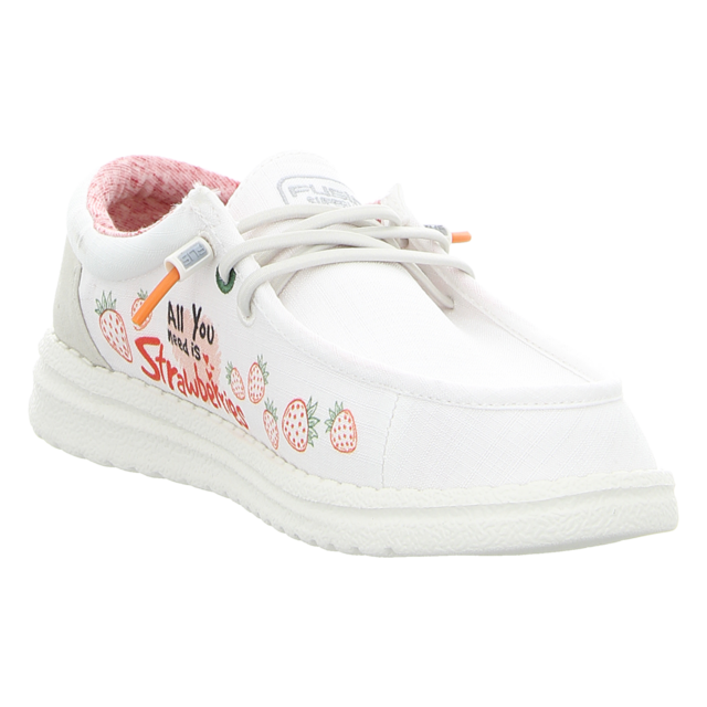 Fusion - Emma print strawberry white - Emma Print - white - Schnrschuhe
