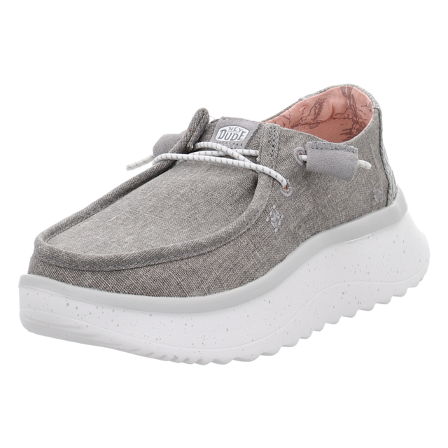 Hey Dude - 40255-267 - Wendy Peak chambray - walnut - Schnrschuhe