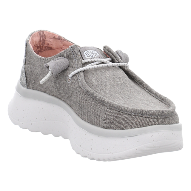Hey Dude - 40255-267 - Wendy Peak chambray - walnut - Schnrschuhe