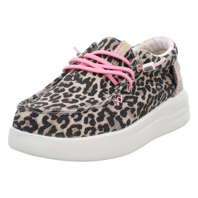 Fusion - LILY leo beige - Lily - beige - Schnrschuhe