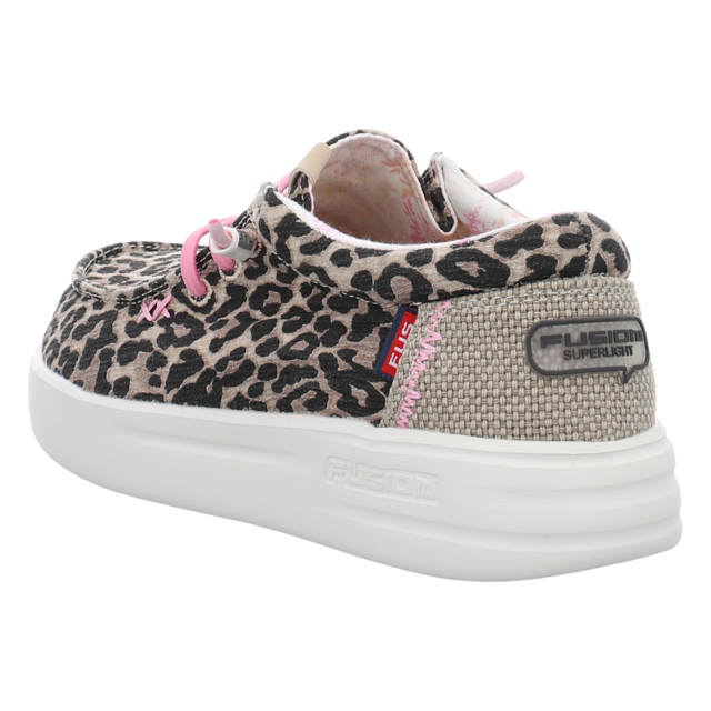 Fusion - LILY leo beige - Lily - beige - Schnrschuhe