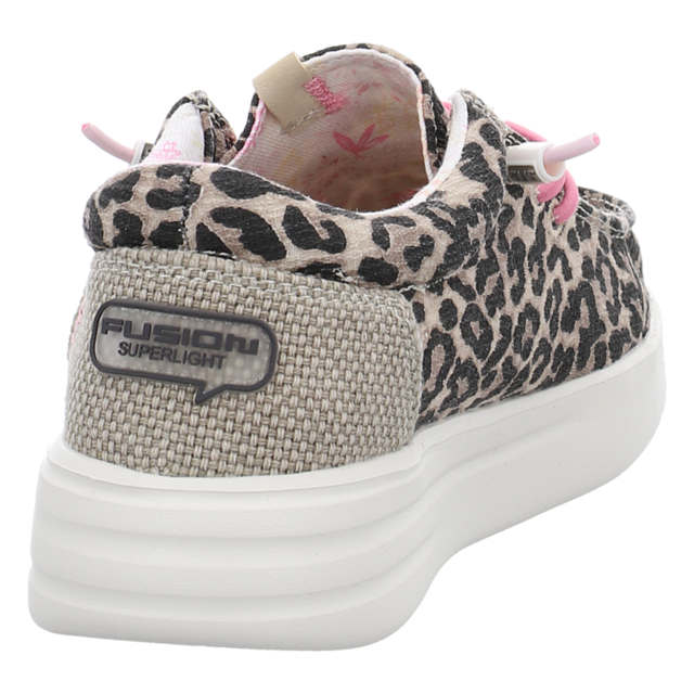 Fusion - LILY leo beige - Lily - beige - Schnrschuhe