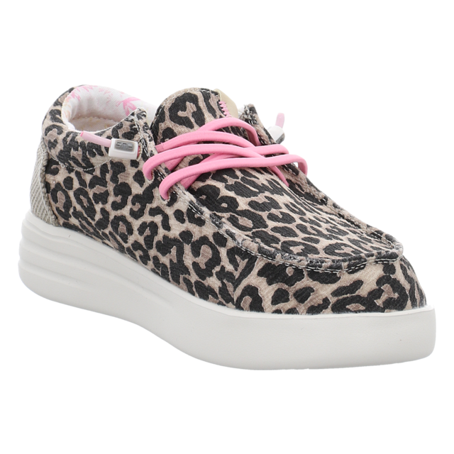 Fusion - LILY leo beige - Lily - beige - Schnrschuhe