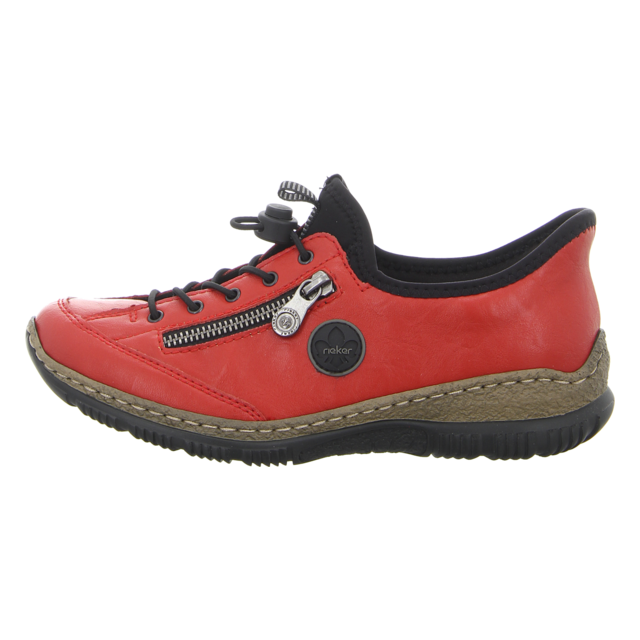 Rieker - N3267-33 - N3267-33 - rot - Schnrschuhe