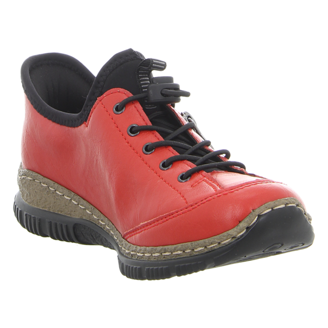 Rieker - N3267-33 - N3267-33 - rot - Schnrschuhe