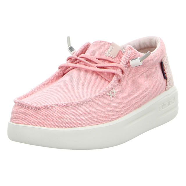 Fusion - LILY washed canvas baby pink - Lily - baby pink - Schnrschuhe