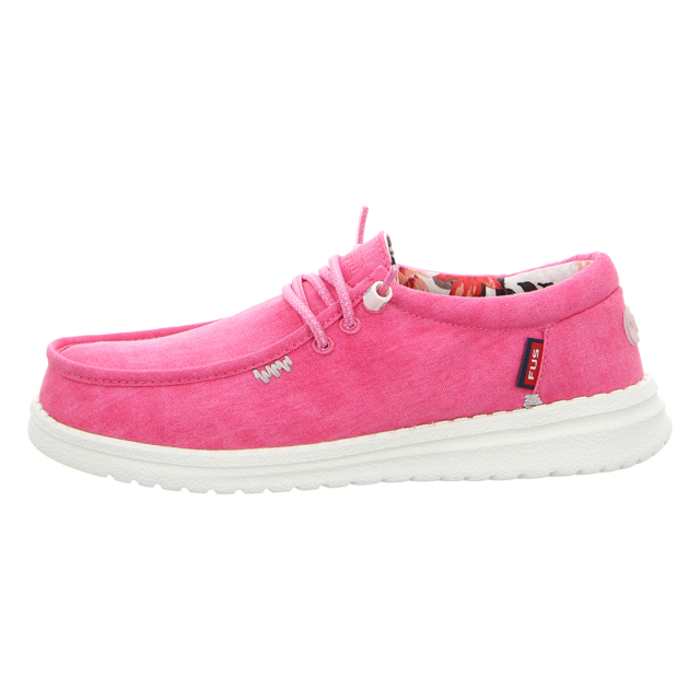 Fusion - Emma washed canvas pink - Emma - pink - Schnrschuhe