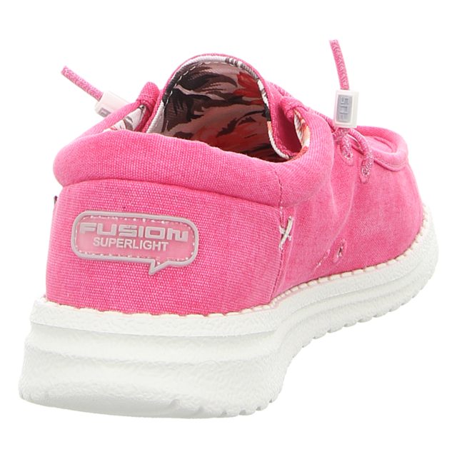 Fusion - Emma washed canvas pink - Emma - pink - Schnrschuhe