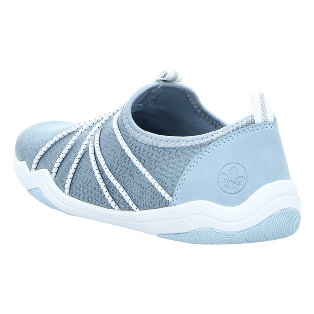 Rieker - 45260-10 - 45260-10 - blau - Slipper