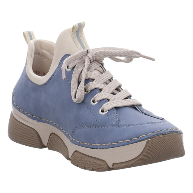 Rieker - 45973-14 - 45973-14 - blau - Schn�rschuhe