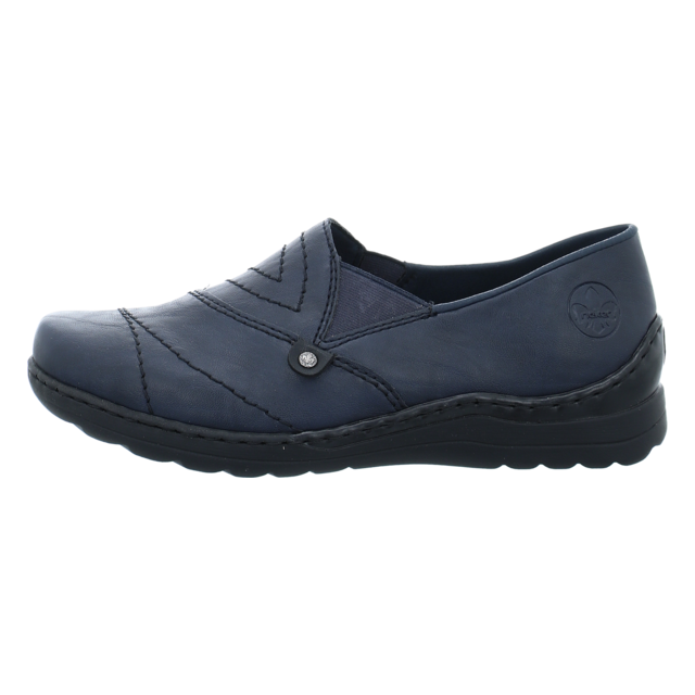 Rieker - 48961-14 - 48961-14 - blau - Slipper