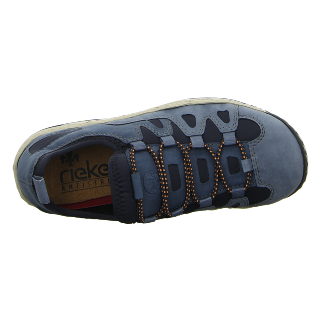 Rieker - L0546-14 - L0546-14 - blau - Slipper