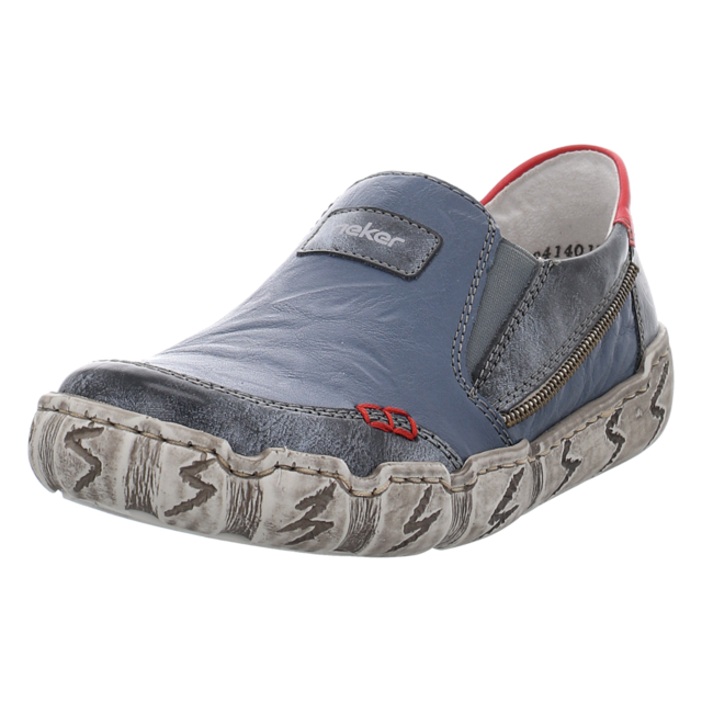 Rieker - L0359-12 - L0359-12 - blau - Slipper