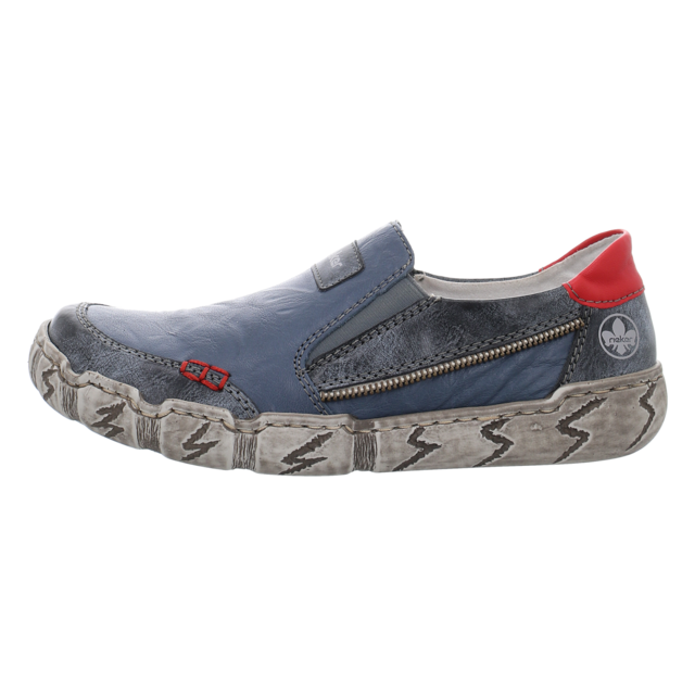 Rieker - L0359-12 - L0359-12 - blau - Slipper