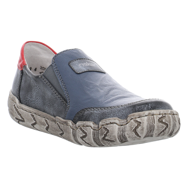 Rieker - L0359-12 - L0359-12 - blau - Slipper