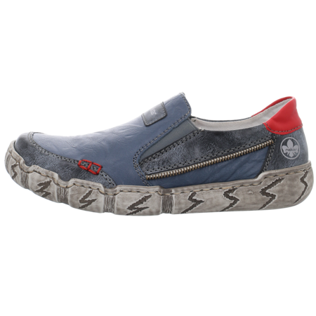 Slipper - Rieker - blau