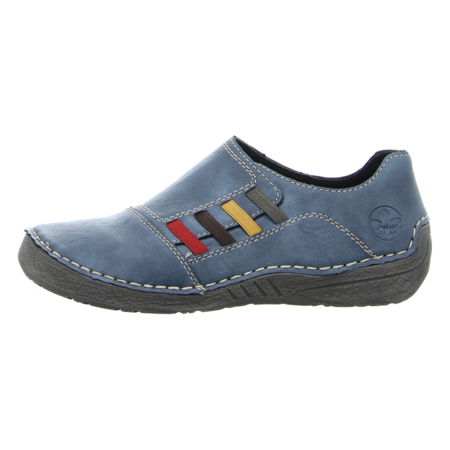 Rieker - 52560-14 - 52560-14 - blau - Slipper