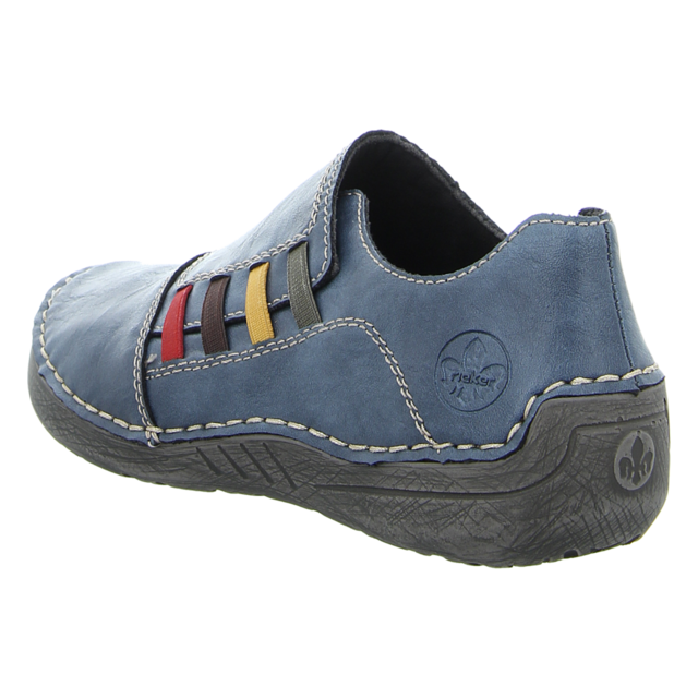 Rieker - 52560-14 - 52560-14 - blau - Slipper