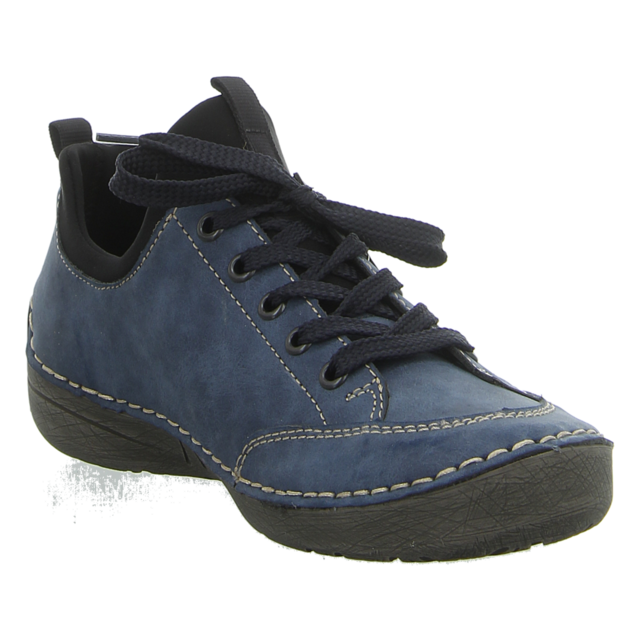Rieker - 52573-14 - 52573-14 - blau - Schnrschuhe