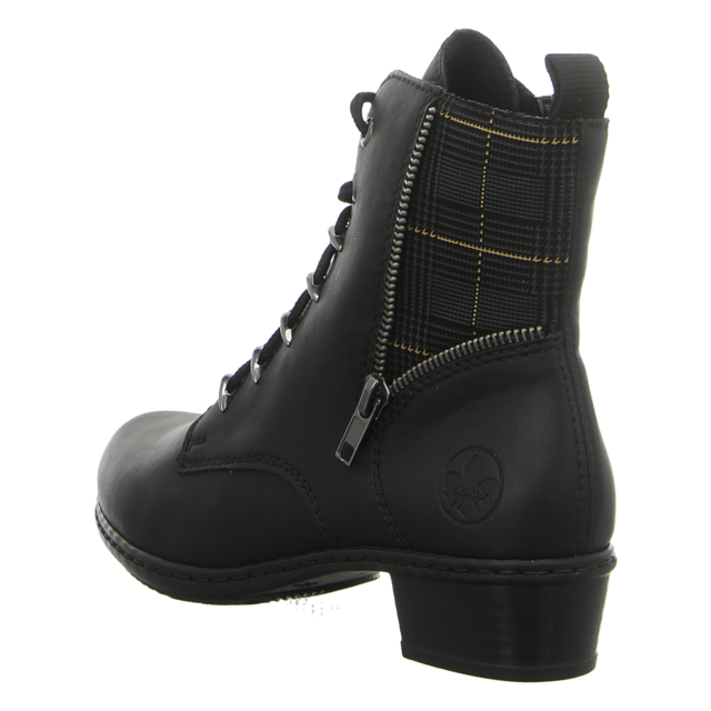 Rieker - Y0700-01 - Y0700-01 - schwarz kombi - Stiefeletten