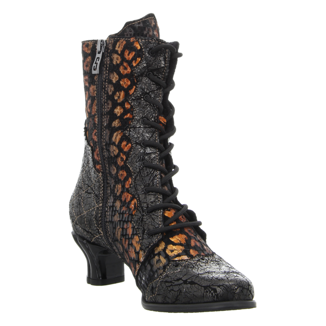 Simen - 7829A SCHWARZ GOLD - 7829A SCHWARZ GOLD - schwarz gold - Stiefeletten