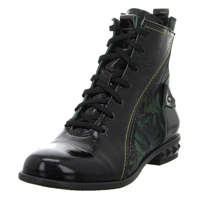 Simen - 7024A SCHWARZ GRN - 7024A SCHWARZ GRN - schwarz grn - Stiefeletten