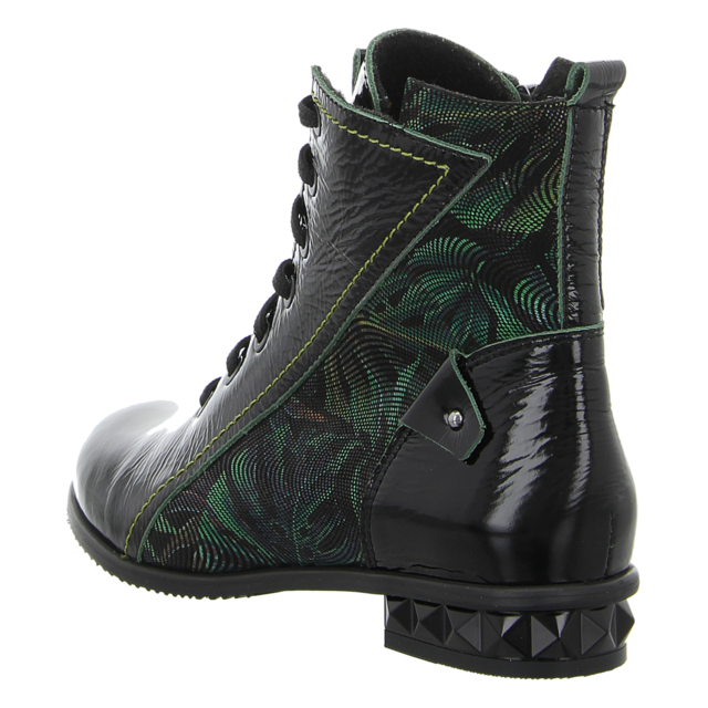 Simen - 7024A SCHWARZ GRN - 7024A SCHWARZ GRN - schwarz grn - Stiefeletten
