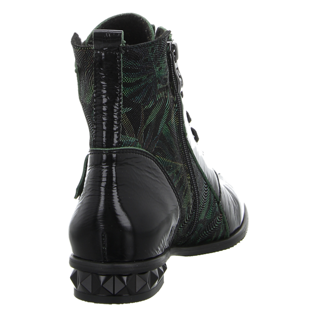 Simen - 7024A SCHWARZ GRN - 7024A SCHWARZ GRN - schwarz grn - Stiefeletten
