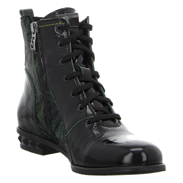 Simen - 7024A SCHWARZ GRN - 7024A SCHWARZ GRN - schwarz grn - Stiefeletten