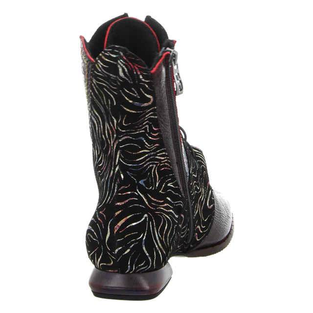 Simen - 7958A SCHWARZ ROT - 7958A SCHWARZ ROT - schwarz rot - Stiefeletten