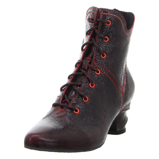 Simen - 7800A SCHWARZ ROT - 7800A SCHWARZ ROT - schwarz rot - Stiefeletten
