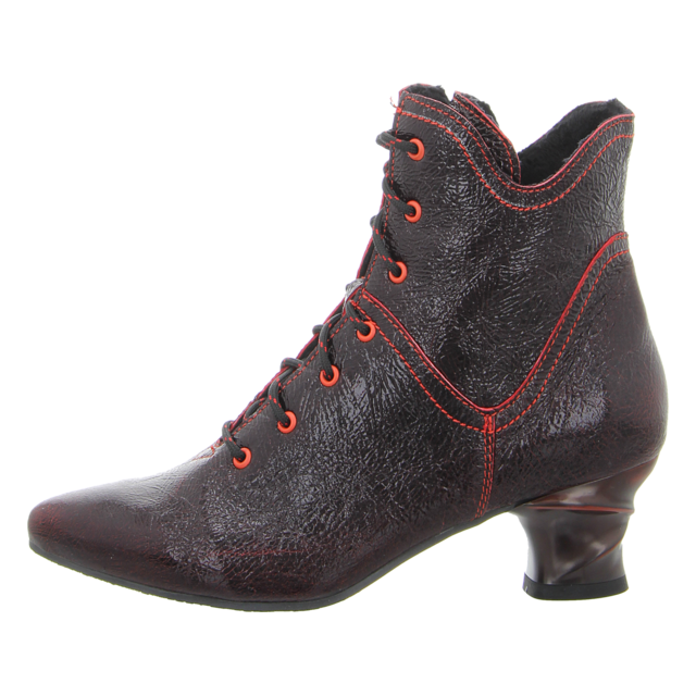 Simen - 7800A SCHWARZ ROT - 7800A SCHWARZ ROT - schwarz rot - Stiefeletten