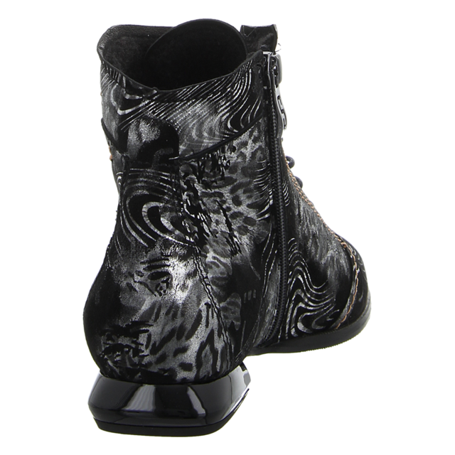 Simen - 8045A SCHWARZ SILBERN - 8045A SCHWARZ SILBERN - schwarz silbern - Stiefeletten