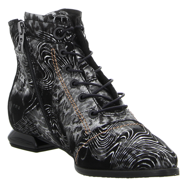 Simen - 8045A SCHWARZ SILBERN - 8045A SCHWARZ SILBERN - schwarz silbern - Stiefeletten