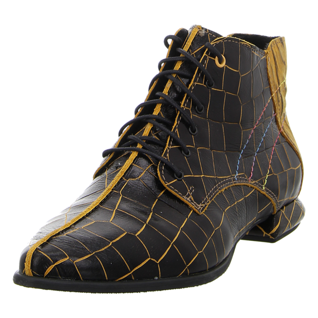 Simen - 7807A SCHWARZ GELB - 7807A SCHWARZ GELB - schwarz gelb - Stiefeletten