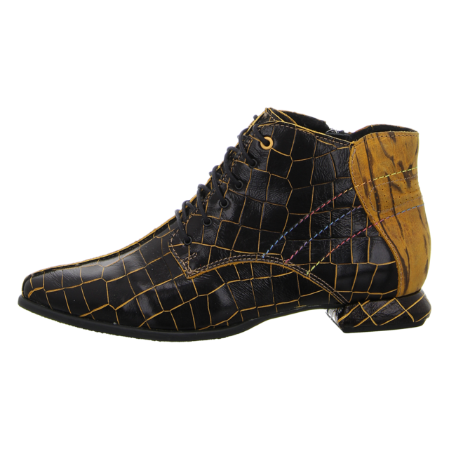 Simen - 7807A SCHWARZ GELB - 7807A SCHWARZ GELB - schwarz gelb - Stiefeletten