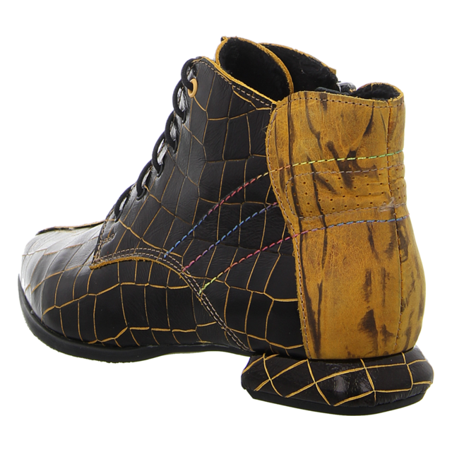 Simen - 7807A SCHWARZ GELB - 7807A SCHWARZ GELB - schwarz gelb - Stiefeletten