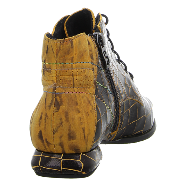 Simen - 7807A SCHWARZ GELB - 7807A SCHWARZ GELB - schwarz gelb - Stiefeletten