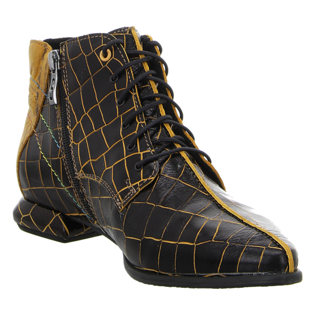 Simen - 7807A SCHWARZ GELB - 7807A SCHWARZ GELB - schwarz gelb - Stiefeletten