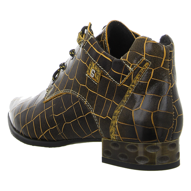 Simen - 7940A SCHWARZ GELB - 7940A SCHWARZ GELB - schwarz gelb - Stiefeletten