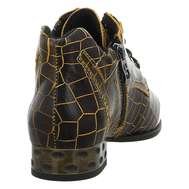 Simen - 7940A SCHWARZ GELB - 7940A SCHWARZ GELB - schwarz gelb - Stiefeletten