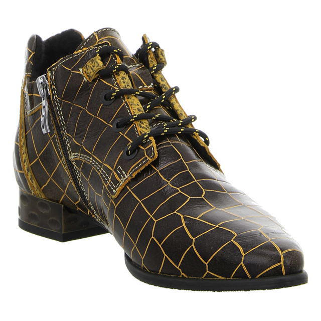 Simen - 7940A SCHWARZ GELB - 7940A SCHWARZ GELB - schwarz gelb - Stiefeletten