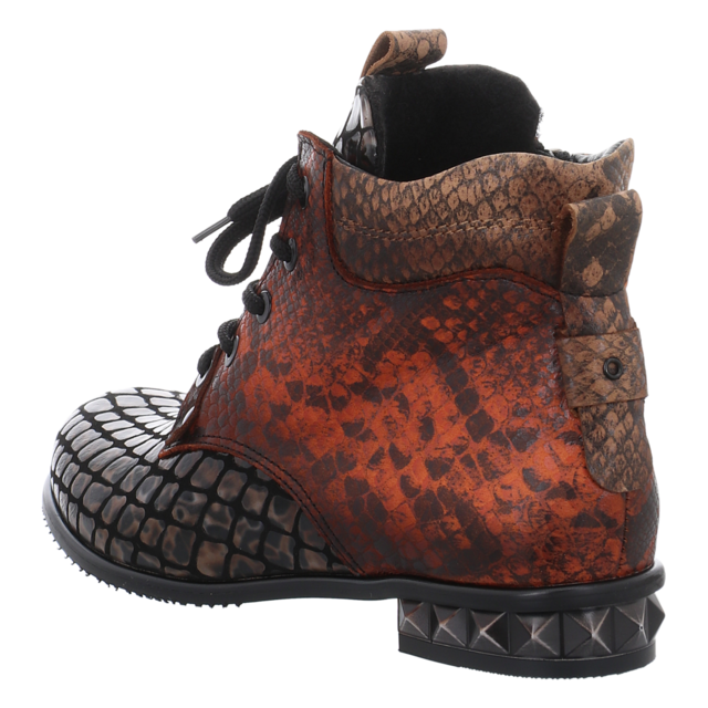Simen - 7003A SCHWARZ ORANGE - 7003A SCHWARZ ORANGE - schwarz orange - Stiefeletten